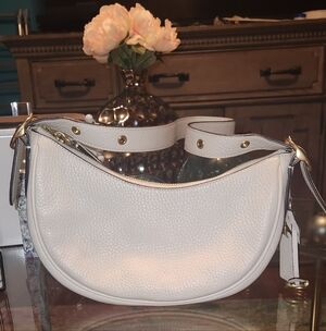 Coach Luna Leather Shoulder Bag